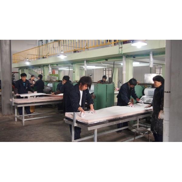 Apricot Brown Wood Veneer Dyed Engineered Veneer For Cabinet Face