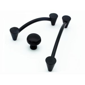 Cheap Black Furniture Handles And Knobs 96mm 30mm Round Knob Iso 9001 Certificate for sale