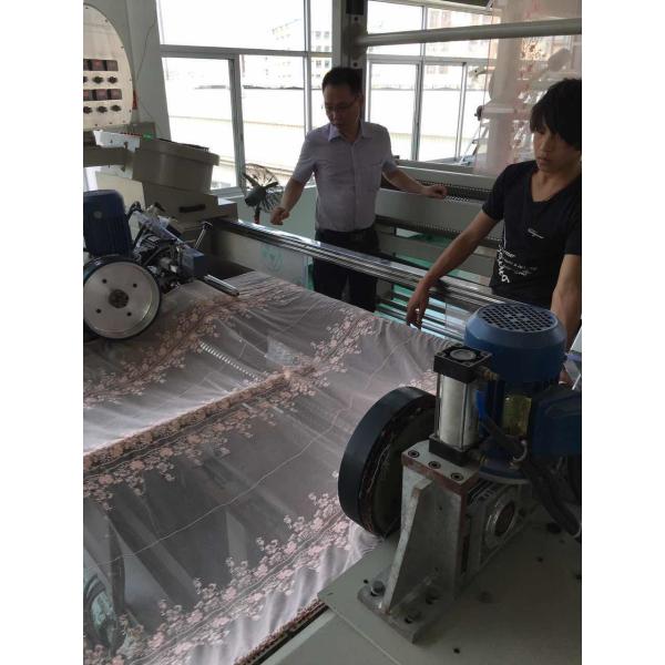 Knitted Fabric Heat Setting Machine , Textile Finishing Equipment Working Width