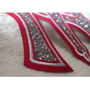 Iron On Backing Stone Custom Embroidered Patches With Handmade