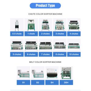 Nut Processing Equipment Peanut Macadamia Pistachio Nut Color Sorter With CCD