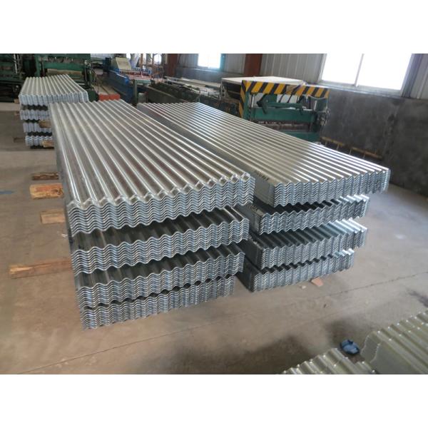 Anti Corrosion Galvanised Corrugated Steel Roofing Sheets SGCC SGCH Shockproof