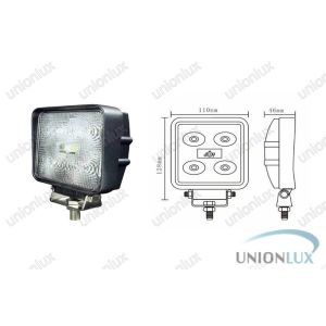 Offroad 12 Volt Led Truck Work Lights , 975lum Auto Led Backup Lights