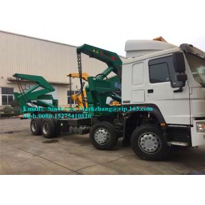 SINOTRUK XCMG 20ft Container Trailer , Freight Handling Equipment Remote Control