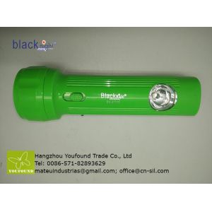 BN-4111S Emergency Lighter Solar Torchlight LED Flashlight with Side Lamp