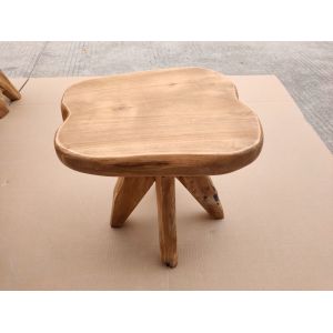Cedar Irregular Triangle 0.065m3 High Temperature Stool 30cm Width