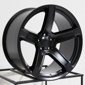 China 20x9.5 HC2 Style Dodge Replica Wheels Satin Black Flow Form Rims Tires Fit Challenger on sale