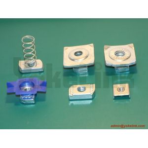 Factory price Zinc plated M12 Combo Nut Washer For Channel Hardware Fitting