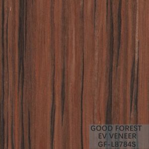 Santos Rose Engineered Wood Veneer Straight Grain Customized Service