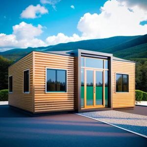 Expandable Mobile Container Home 40ft Easy Installation Outdoor Use