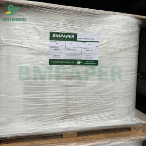 24gsm White & Colored Paper For Drinking Straw Individual Wrap 25.5mm 32mm Roll