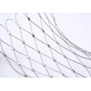 7X7 X Tend Flexible 316l Stainless Steel Wire Rope Mesh Netting