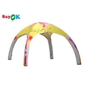 China Inflatable Lawn Tent Waterproof Oxford TPU Inflatable Air Spider Dome Tent on sale