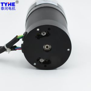 57mm 100 Watt 125w PMDC Brushless DC Motor With Planetary Gearbox 20nm 100nm Big