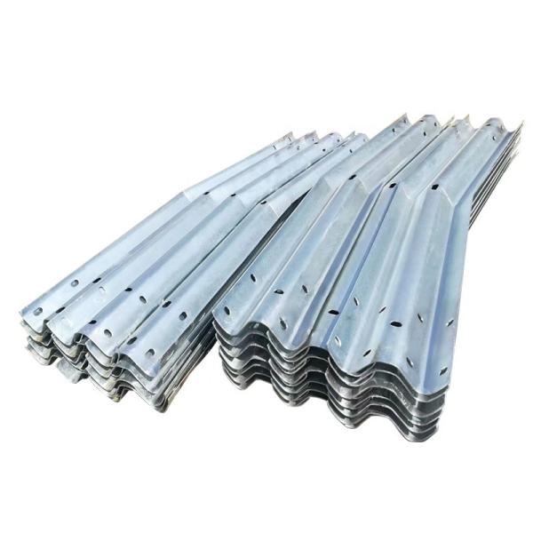 Quality S235jr Highway Guardrail Traffic Barrier with Anchor Terminal End For Road Safety wholesale