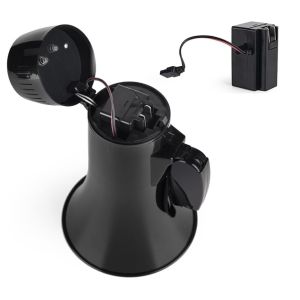 Military Portable Megaphone Speaker 8h 50 Watt Megaphone With Safety Siren