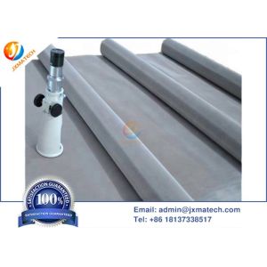 High Temperature Resistant Molybdenum Wire Mesh With Elecropolishing Bright