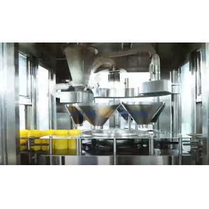 Barrel Foliar Liquid Fertilizer Filling Machine Jar Granule organic Fertilizer