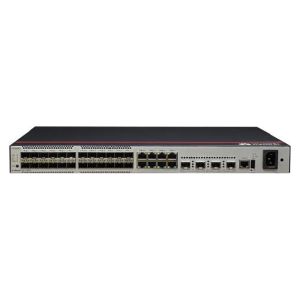 10/100/1000 Gigabit Ethernet Switch with Network Virtualization and Hybrid Ports