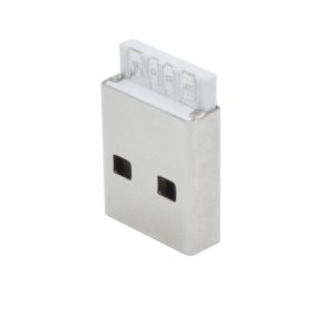 3 Amp Fast Charger Connector 4P Type A USB Male Plug Solder For Cable