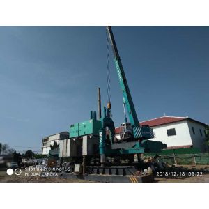 Hydraulic Pile Foundation Equipment , Pile Pressing Machines OEM Service