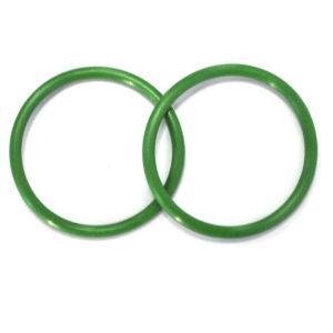 Black Silicon O Rings FKM Glossy Round Rubber Ring NBR 55 Shore