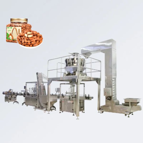 Automatic Food Granule Filling Machine Production Line for Nuts Peanuts Candies