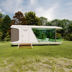 2-3 Person Capacity Economical Movable Prefabricated Capsule Room Hotel Garden