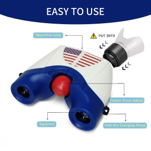 Small Porro 8x Binocular Telescope For Children