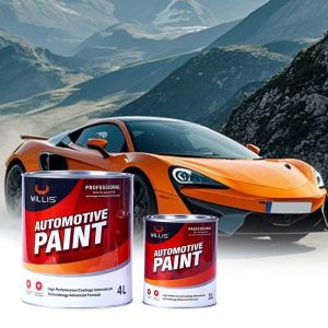 2k Car Refinishing Paint Auto Body Refinish Paint Solid Colors High Gloss Blue