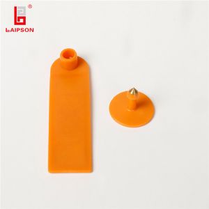 LAIPSON No Snag Blank Calf RFID UHF Cattle Tags Orange 98*28mm ISO18000-6C