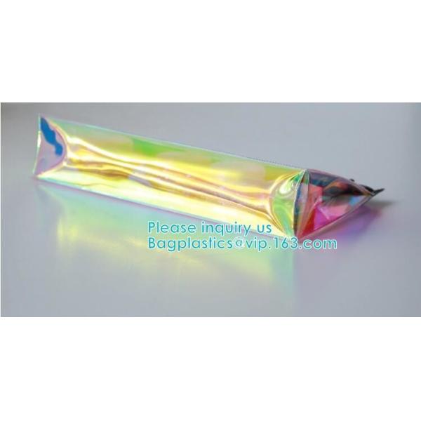 Zip lockk plastic waterproof bag for swimsuit, slider zipper pvc pouch Zip lockk bag, facial mask bag custom retail bags cus