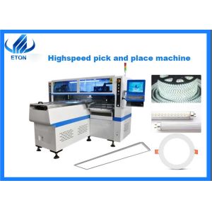 250000CPH LED Chip Mounting Machine 68 Nozzles SMT PCB Assembly Machine