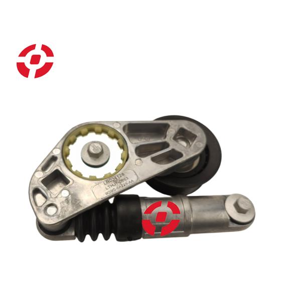 Serpentine tensioner Accessory belt tensioner for Land Rover Evoque V-Ribbed drive belt tensioner LR034128 with roller