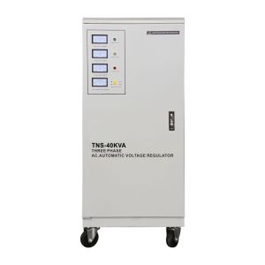 Customized 40 Kva 3 Phase Stabilizer 260V~430V Electronic Voltage Stabilizer