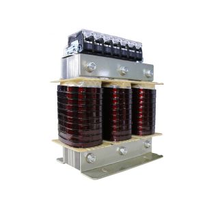 AC Output Three Phase Reactor 7.5KW 10A 10Kvar Copper Aluminum