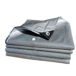 Customized Logo Printing Heat Insulate Plastic Sheet Tarpaulin for Balcony