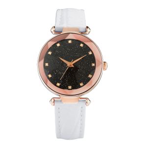 3ATM Waterproof Wrist Watch Switzerland Quartz With Leather Strap