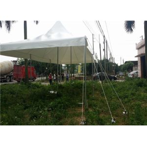 Easy Up Heavy Duty Marquee Tent Aluminum Folding White For Luxury Hotel ISO