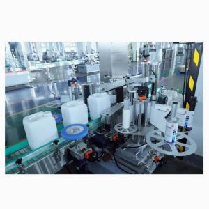 10-30L Fully Automatic Three Rows Push Filling Machine For Chemical Industry