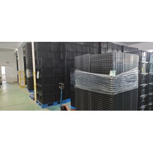 400x300mm Storage Container Stackable ESD Industrial Plastic Storage Bin Box