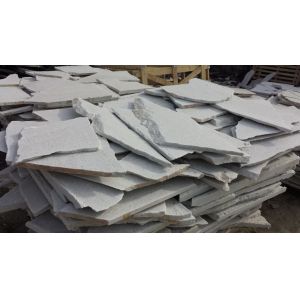 Snow White Quartzite Random Flagstone,Quartzite Random Stone,Crazy Stone