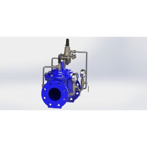 Ductile Iron Flow Control Valve EN1074-5 Standard SS304 Trim