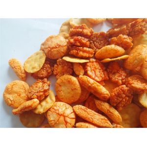Crunchy Fried Rice Crackers Glutinous OEM Rice Crispy Cookies