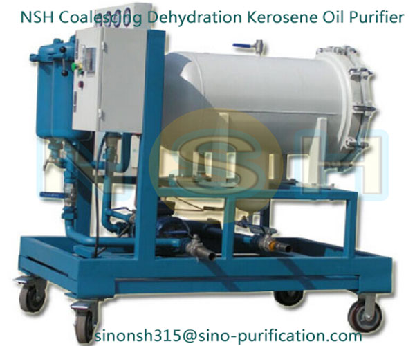 Coalescing Dehydration Lubricating Oil Purifier 12000 Liters/H