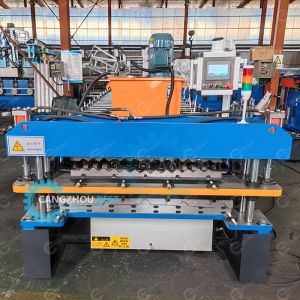 High Speed Corrugated Sheet and Trapezodial Sheet Making Machine For Profile