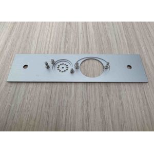 Aluminium Extrusion Profiles Silver Color Alloy 6063 T3 Anodized Aluminium Door