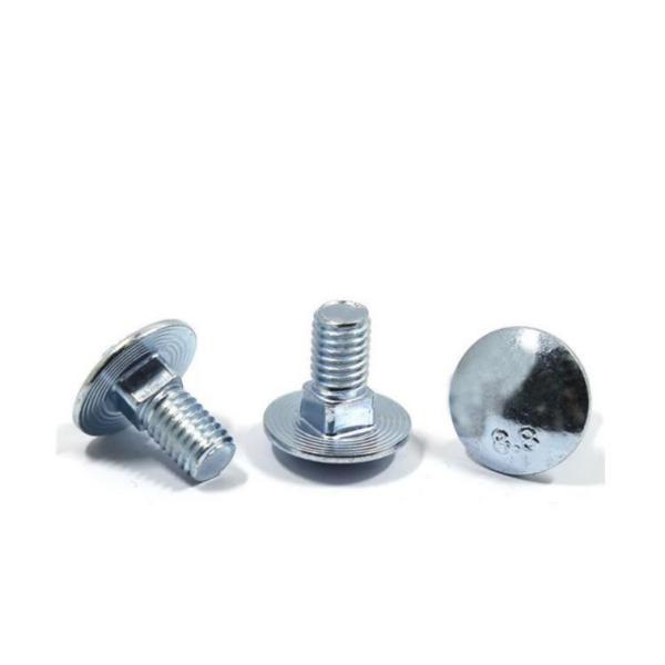 Quality DIN603 Zinc Plated Grade 8.8 Carriage Bolt with Square Neck and Mushroom Round Head wholesale