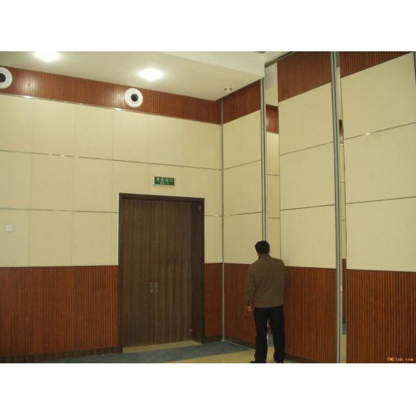 Folding Movable Sliding Partition Walls / Hanging Room Dividers Auditorium