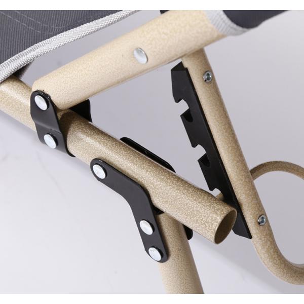 Outdoor Home Office Folding Camp Cot for Park Folded Yes Portable Beach Bed Recliner